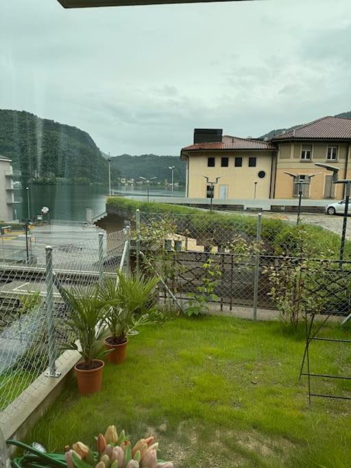 Neue Gartenwohnung Mit Sicht Auf Den Luganersee ปอนเตเตรซา ภายนอก รูปภาพ