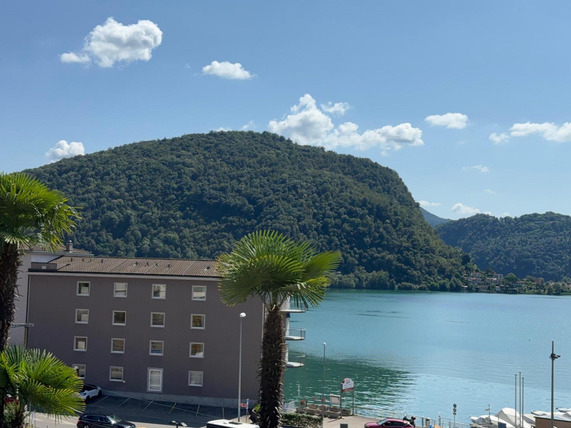 Neue Gartenwohnung Mit Sicht Auf Den Luganersee ปอนเตเตรซา ภายนอก รูปภาพ